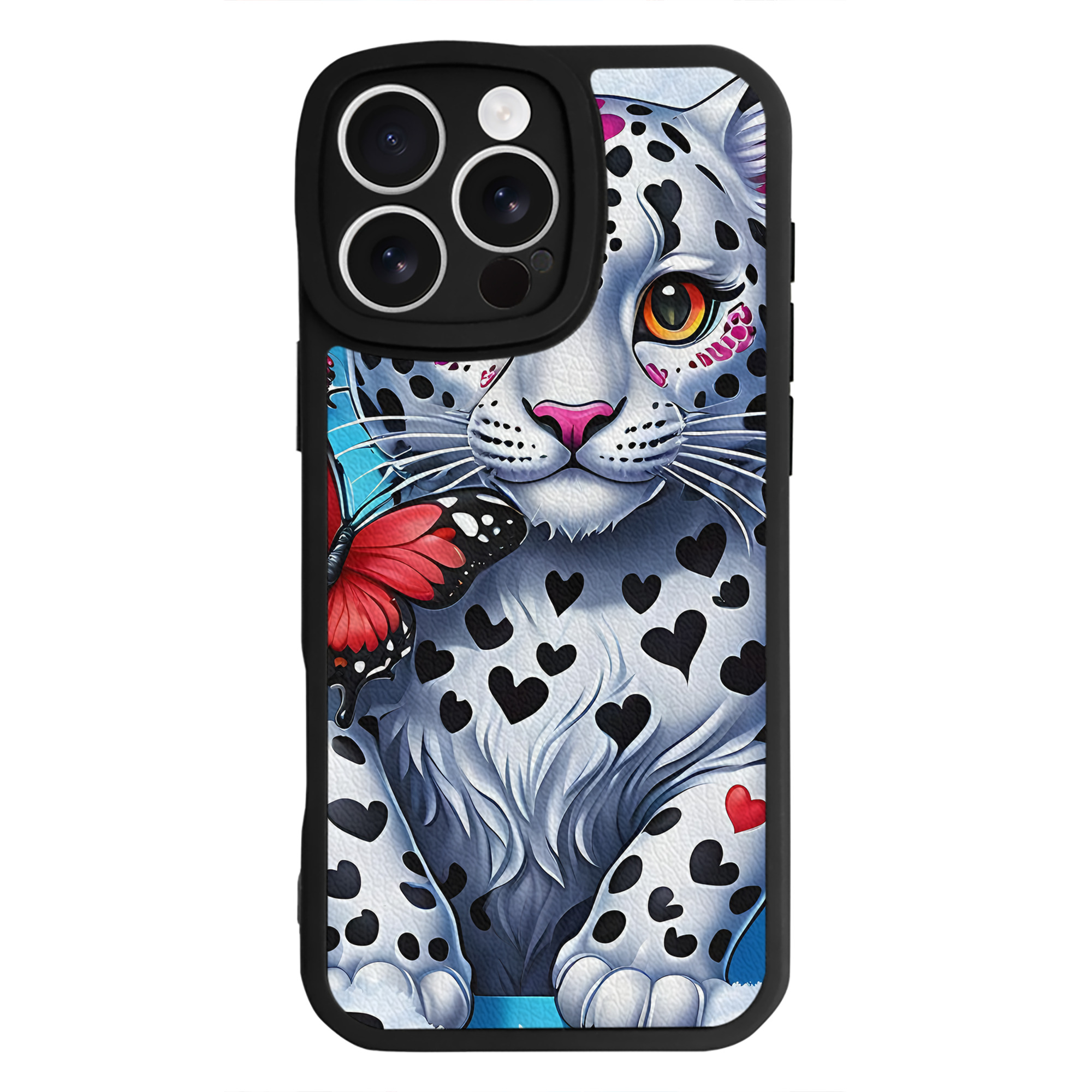 （画像用） ミッキーマウス Mickey Mouse 【iPhone 16シリーズ対応】シリコンスマホケース（レザー調） 材質：シリコン